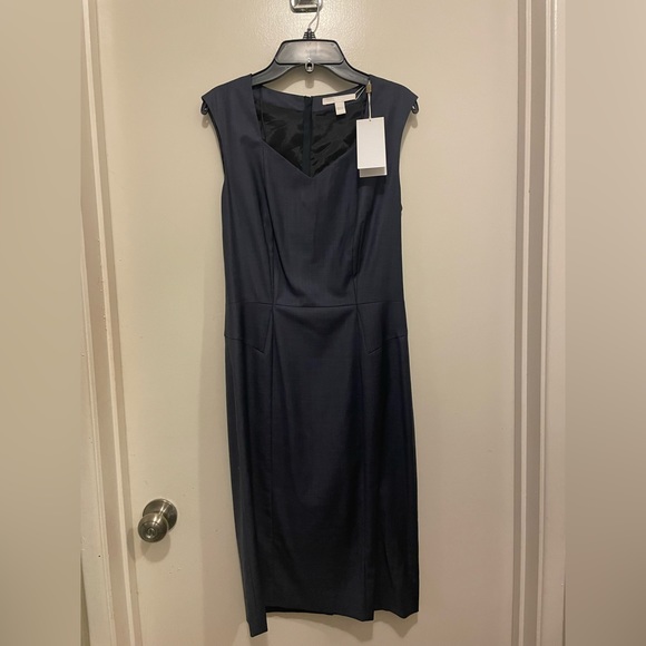 NWT Hugo Boss Navy Blue Sheath Dress Suit 💼 - Picture 5 of 14